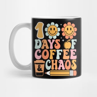 100 Days Of School Coffee Lover 100Th Day Of School Teacher Mug